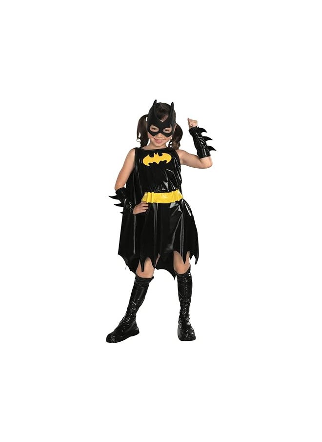 Rubie's DC Super Heroes Child's Batgirl Costume,Black Medium