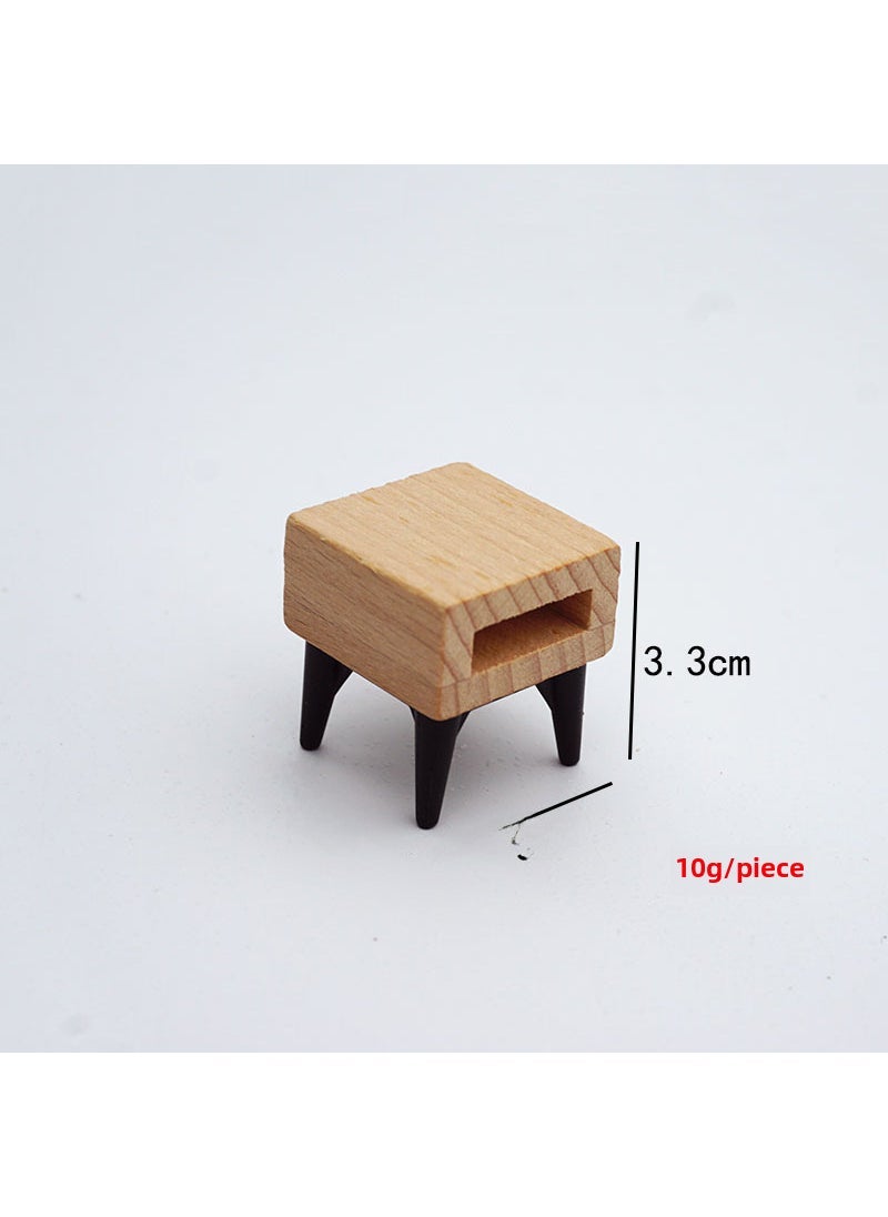 Miniature Dollhouse Furniture Playset Toy Bedside table