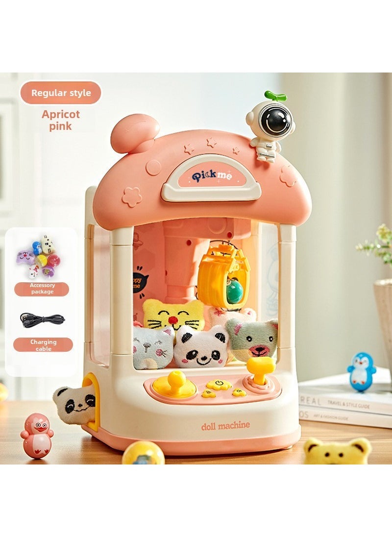 2023 New Claw Machine Mini Toy for Kids 6739 pink doll machine [standard]]