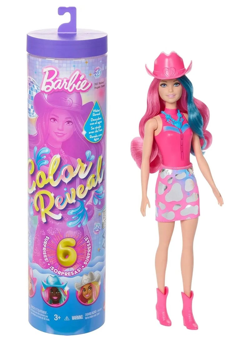 Barbie Color Reveal Disco Star Series