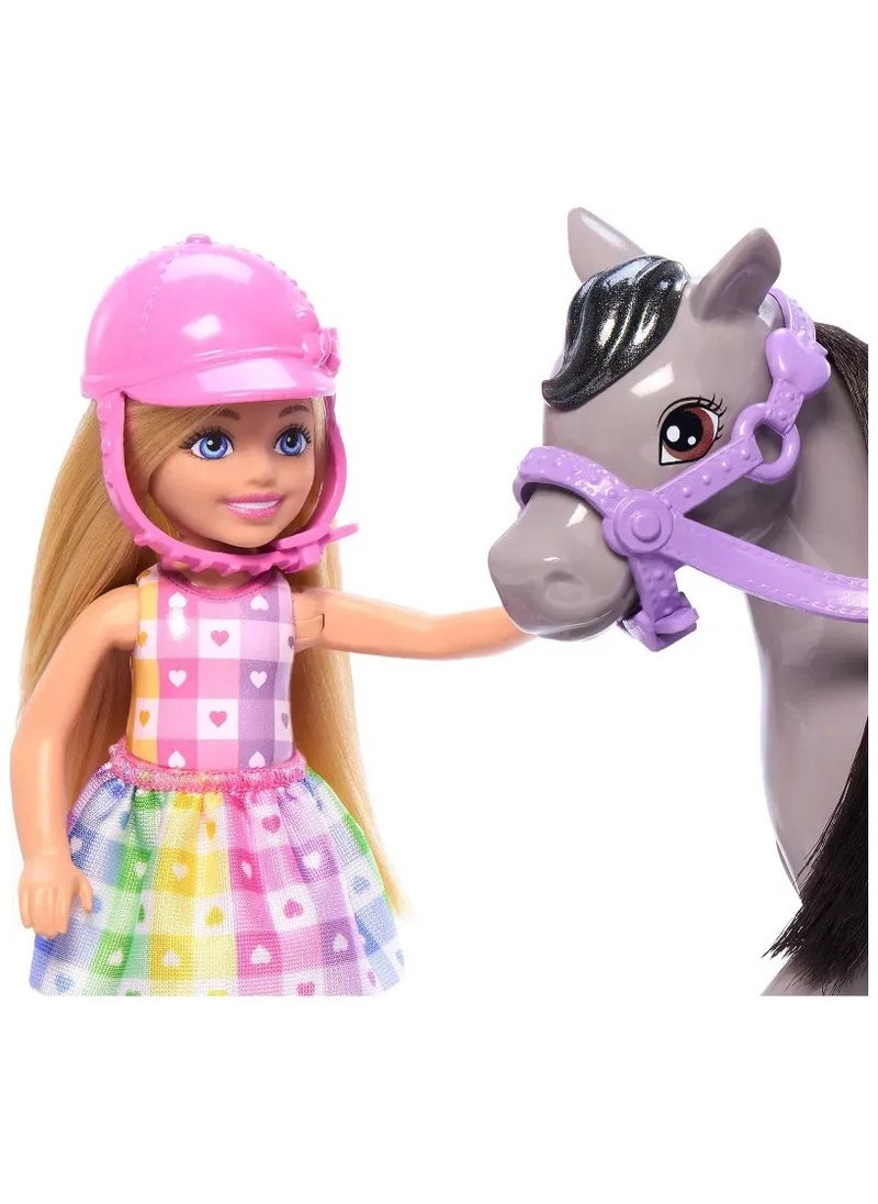 Barbie Club Chelsea & Pony- Blonde