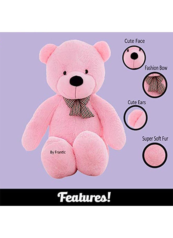 Huge And Soft Teddy Bear Plush Stuffed Cute Adorable Toy With Neck Bow 150cm