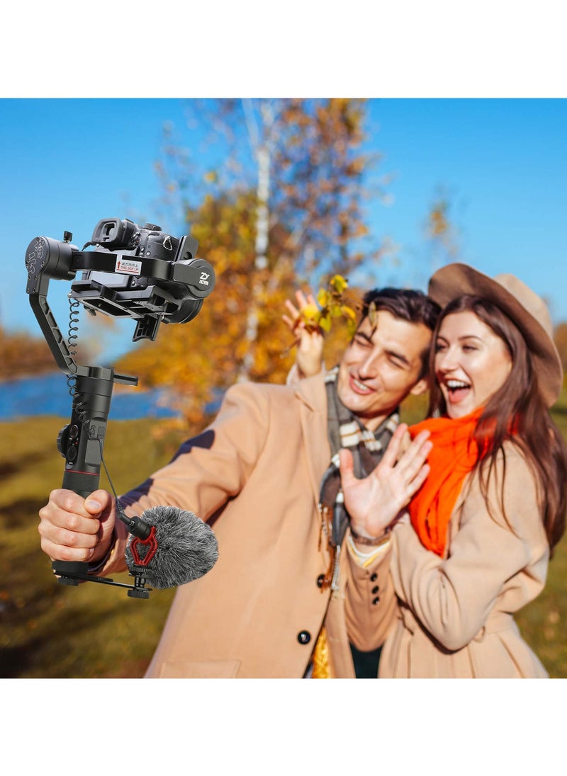 On-Camera Shotgun Microphone BY-MM1 – Professional Video Mic for iPhone, Android, DSLR Cameras, and Livestreaming