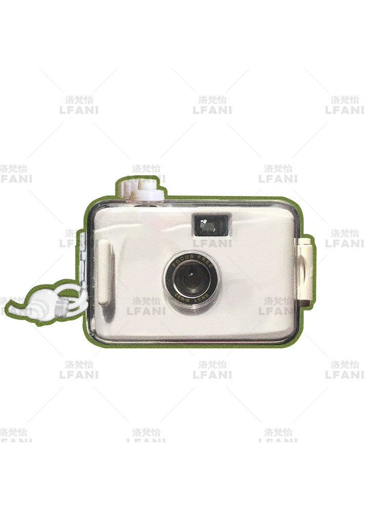 Wholesale 135 Dummy Sport Non Disposable Film Camera Retro Film Student Polaroid Children Camera White White Shell