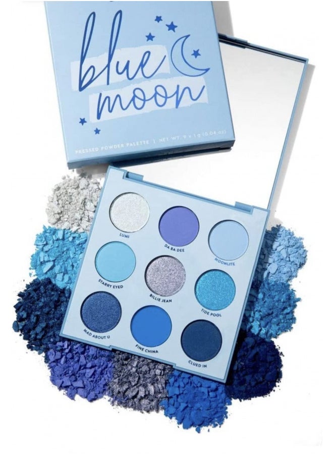 Blue Moon Eyeshadow Palette, Powder