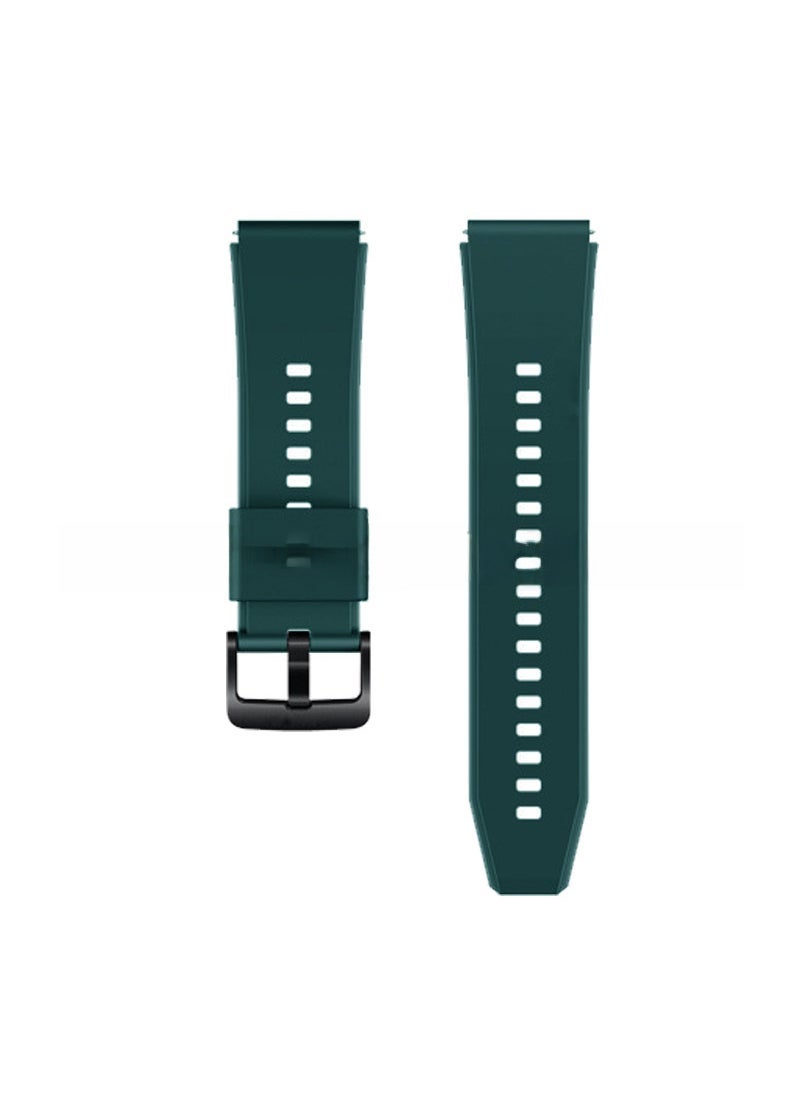 Silicone Band for Huawei GT4/GT2 Pro/GT3 Pro 22mm Dark green