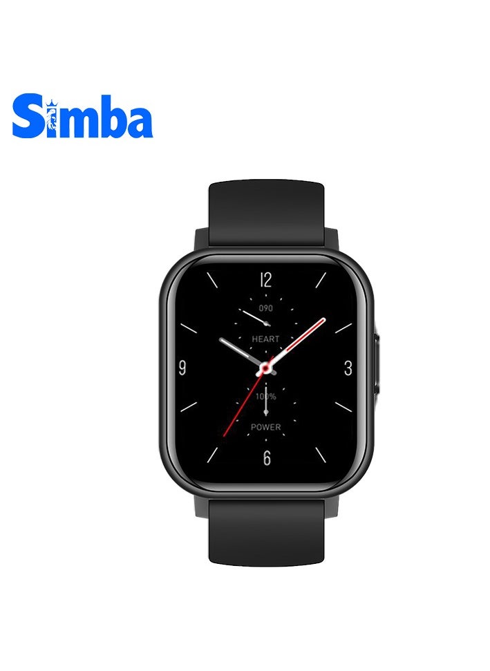 F9 Smartwatch Black IPS heart rate Blood oxygen monitor Remote Control Answer Call Push Message