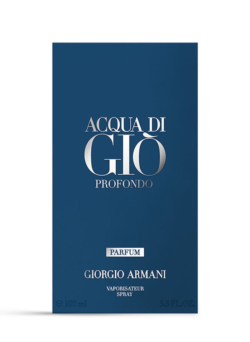 Acqua Di Gio Profondo for Men - Parfum 100ml