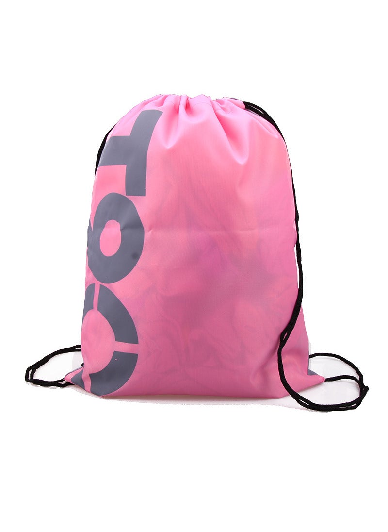 1 x 5 pcs Waterproof Beach Swim Backpack Drawstring Powder T90