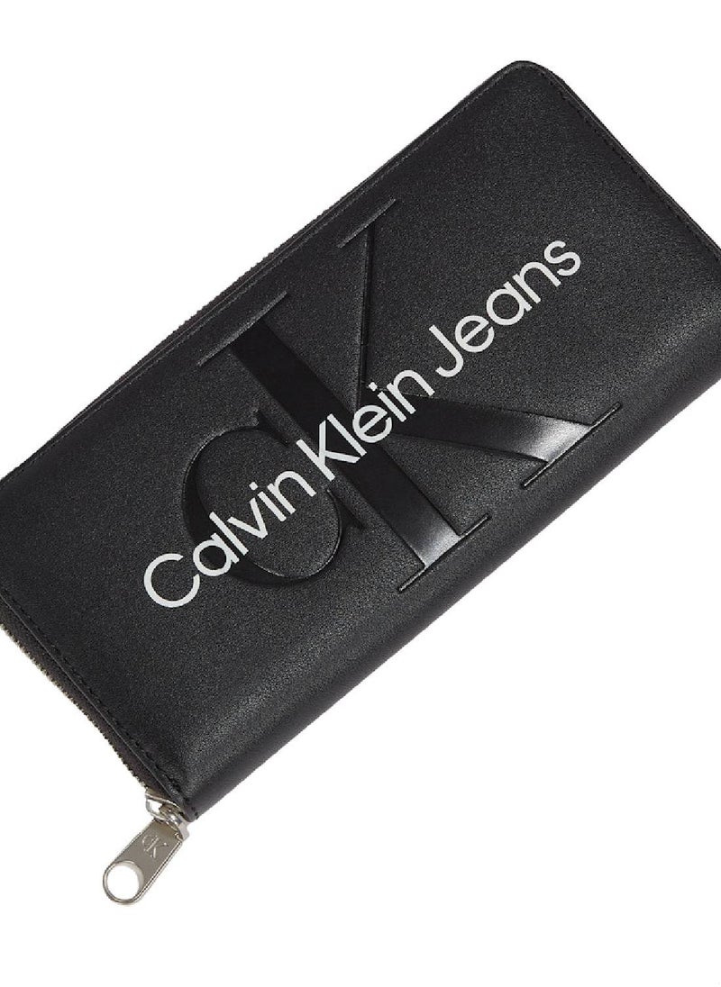Logo Zip Around Wallet