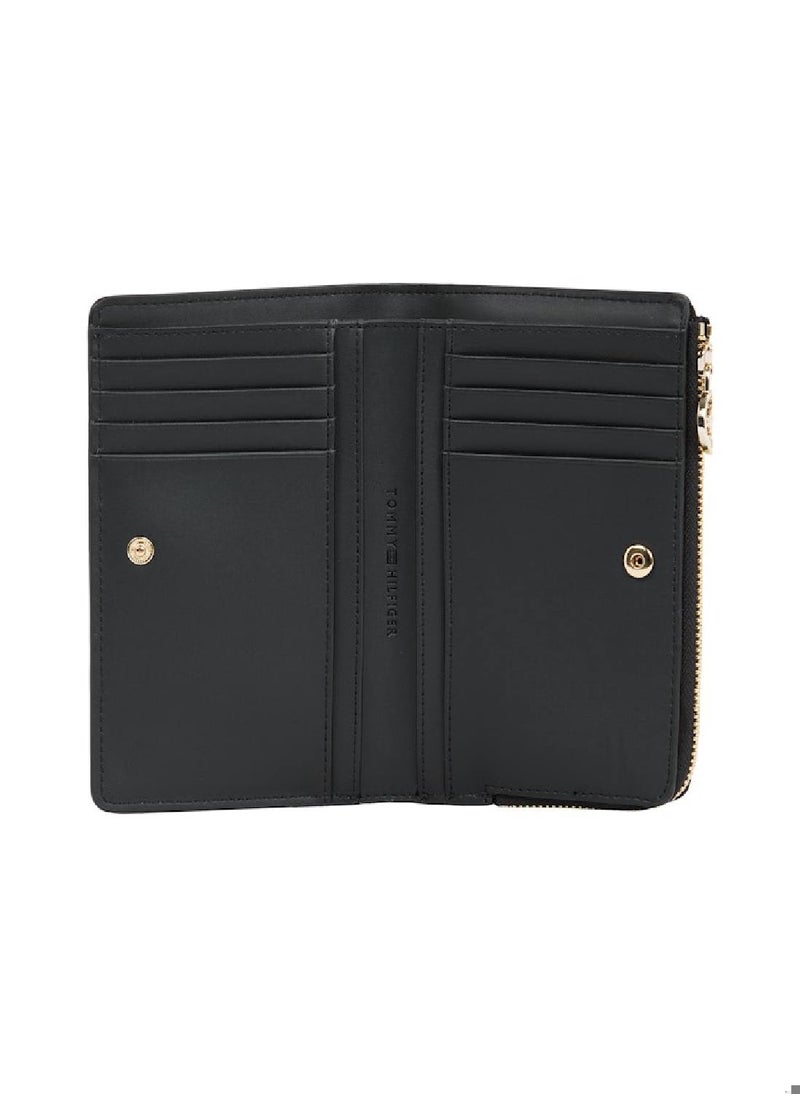 Women's Th Distinct Slim Wallet - Faux Leather, Black