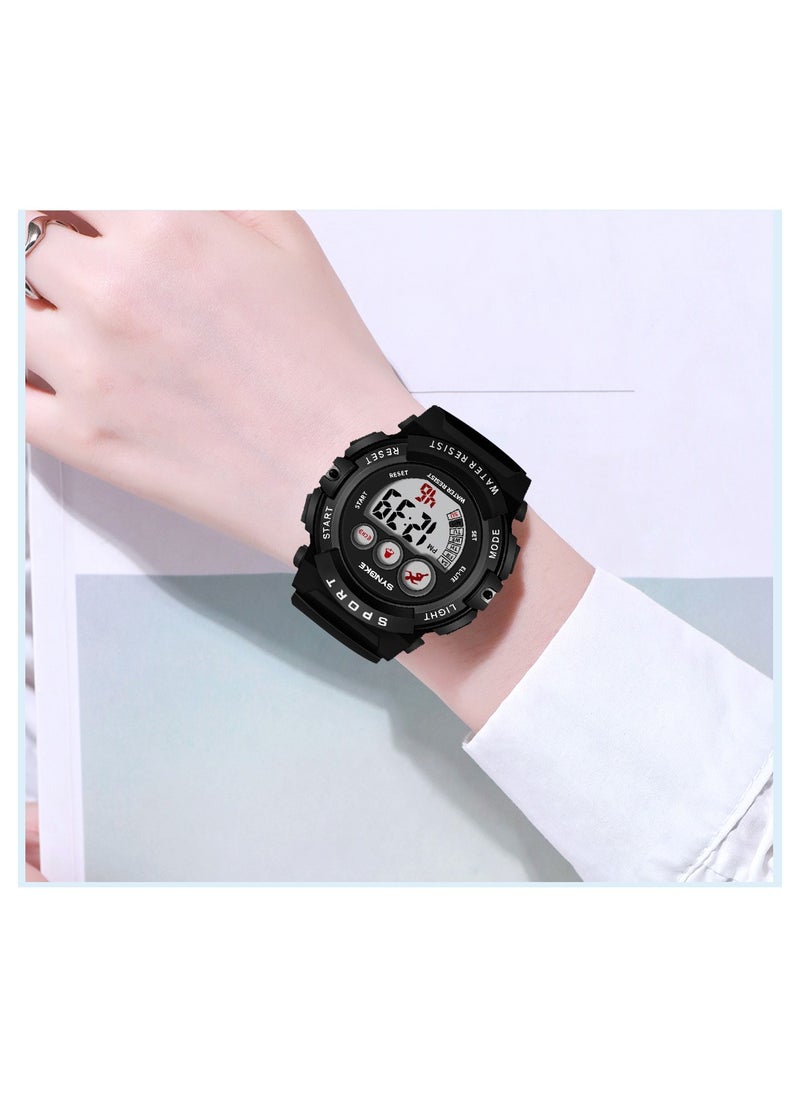 Colorful Luminous Children's Student Waterproof Electronic Watch