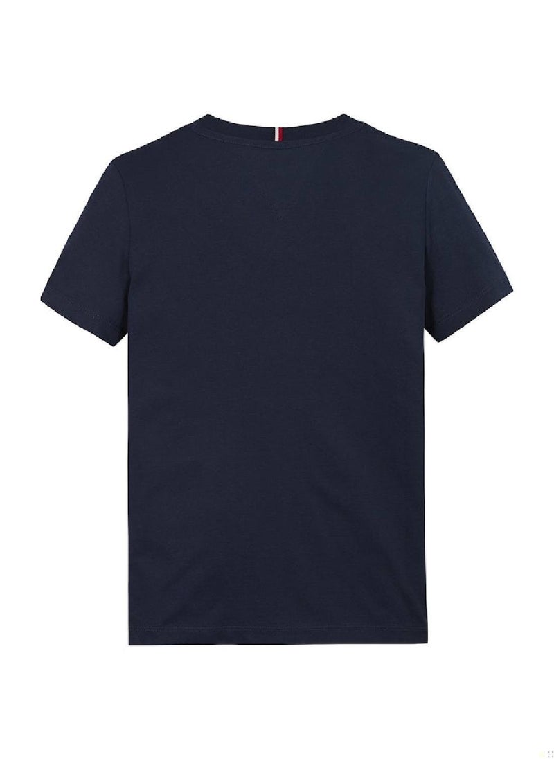 Boys Monotype 1985 Regular T-shirt - Cotton, Blue