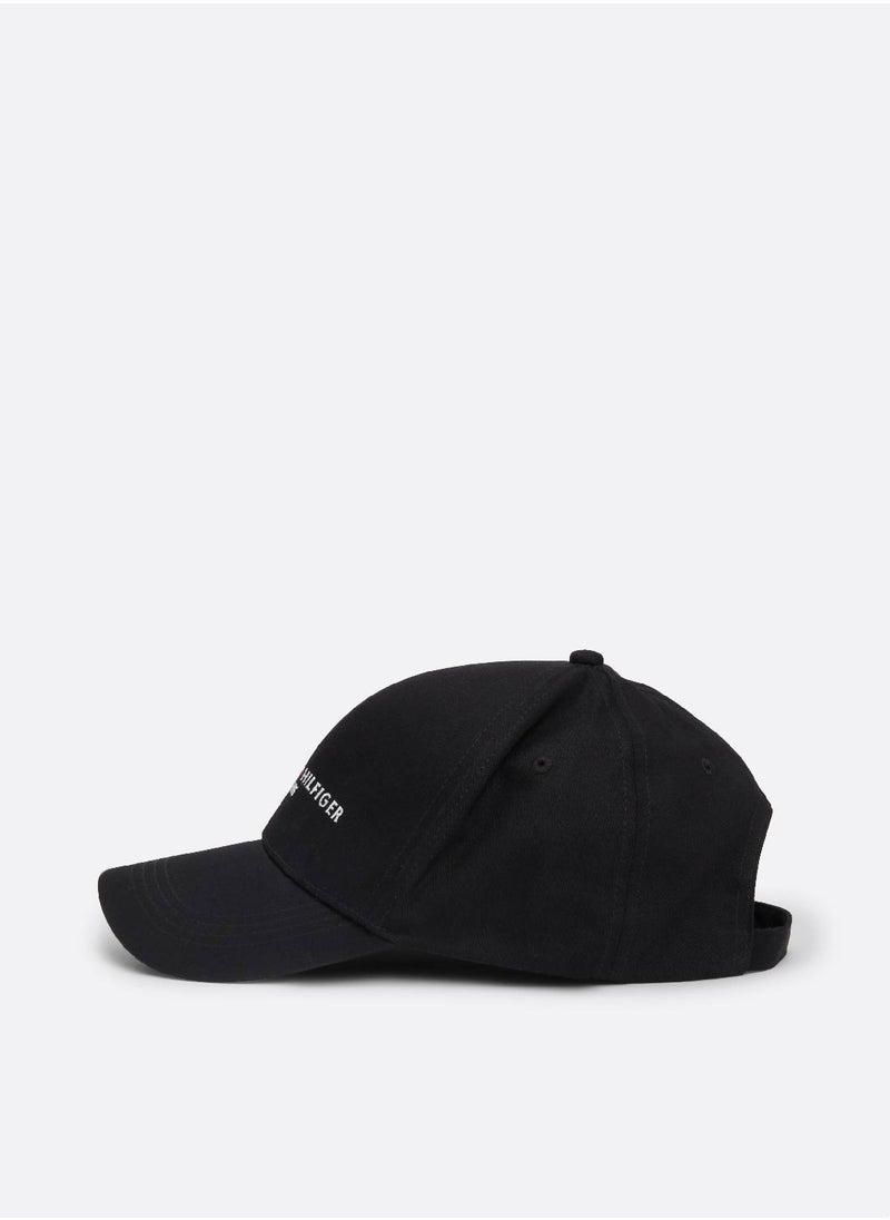 Men's Th Established Cap - Cotton, Black