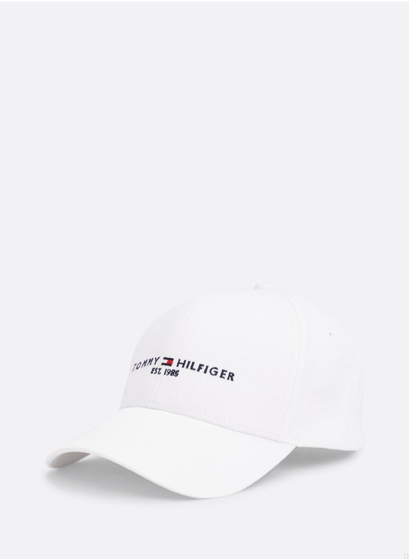 Men's Th Established Cap - Cotton, White