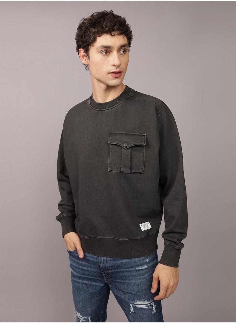 Utility Crew Neck Sweatshirt