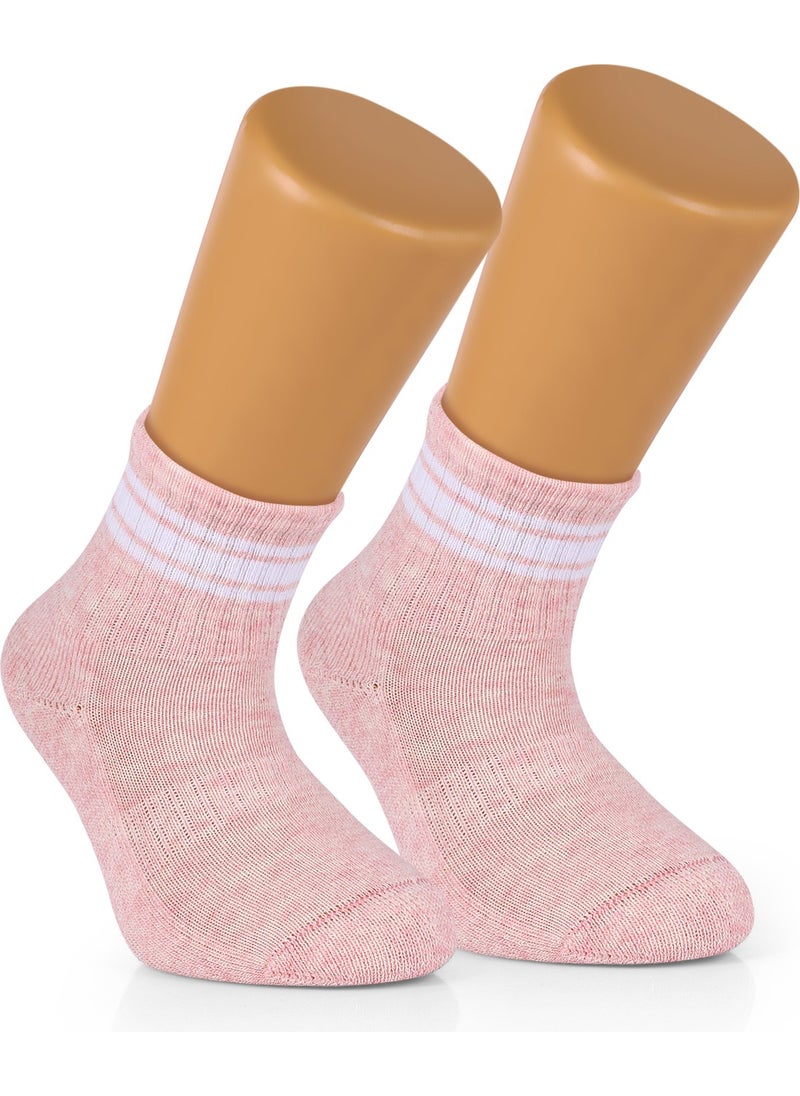 8 Pairs Cotton Baby Kids Striped Socket Socks