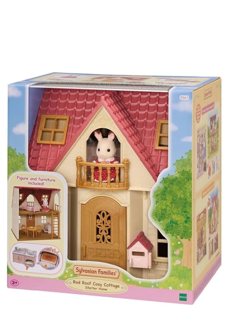 Sylvanian Families Red Roof Cosy Cottage Starter Home