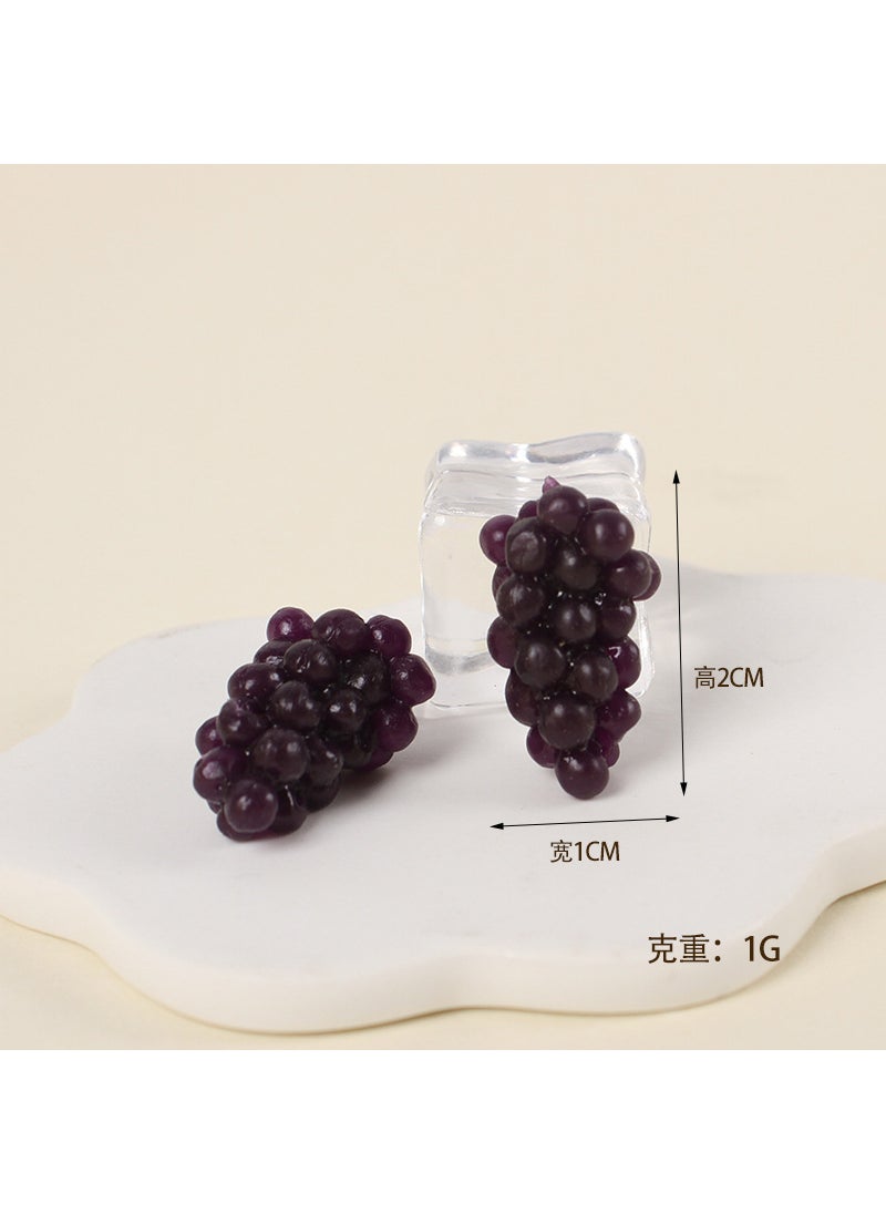 Mini Squeeze Fruit Stress Relief Toys A bunch of grapes