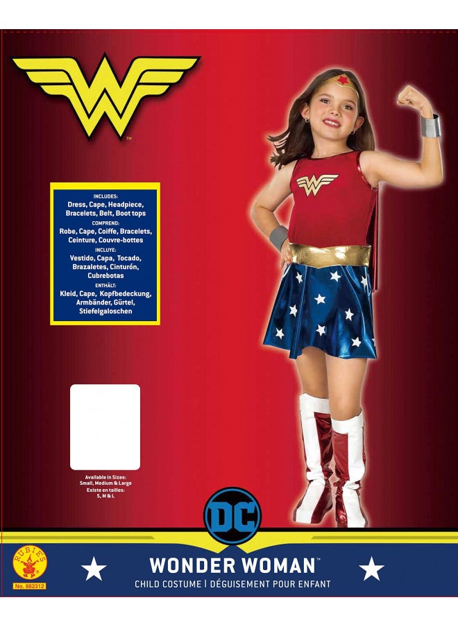 Rubie's Super DC Heroes Wonder Woman Child's Costume, Small