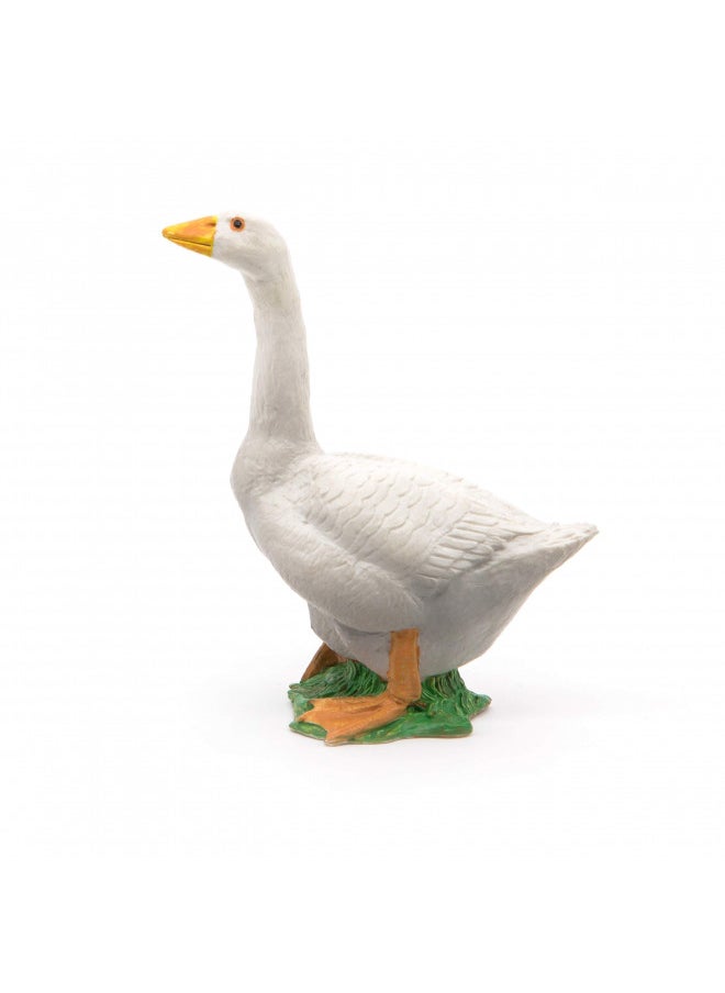 Papo -Hand-Painted - Figurine -Farmyard Friends -White Goose -51061 - Collectible - for Children - Suitable for Boys and Girls - from 3 Years Old
