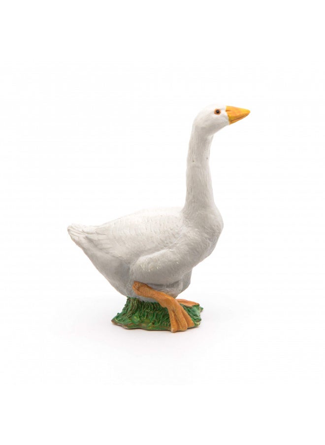 Papo -Hand-Painted - Figurine -Farmyard Friends -White Goose -51061 - Collectible - for Children - Suitable for Boys and Girls - from 3 Years Old