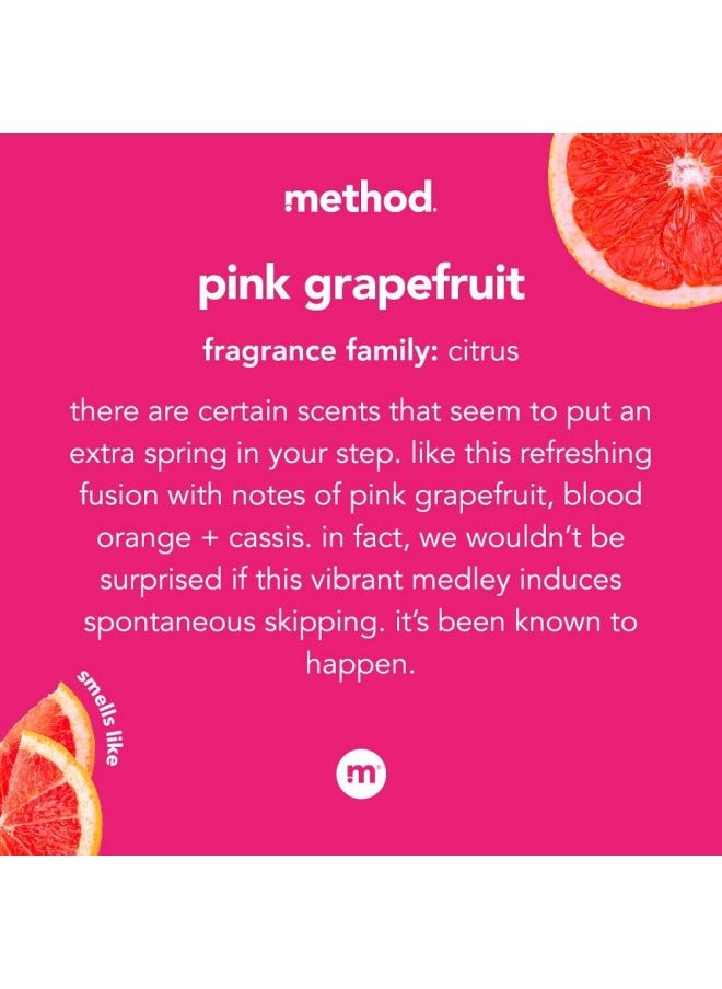 Method Foaming Hand Soap, Pink Grapefruit, Biodegradable Formula, 10 Fl Oz (Pack of 1)