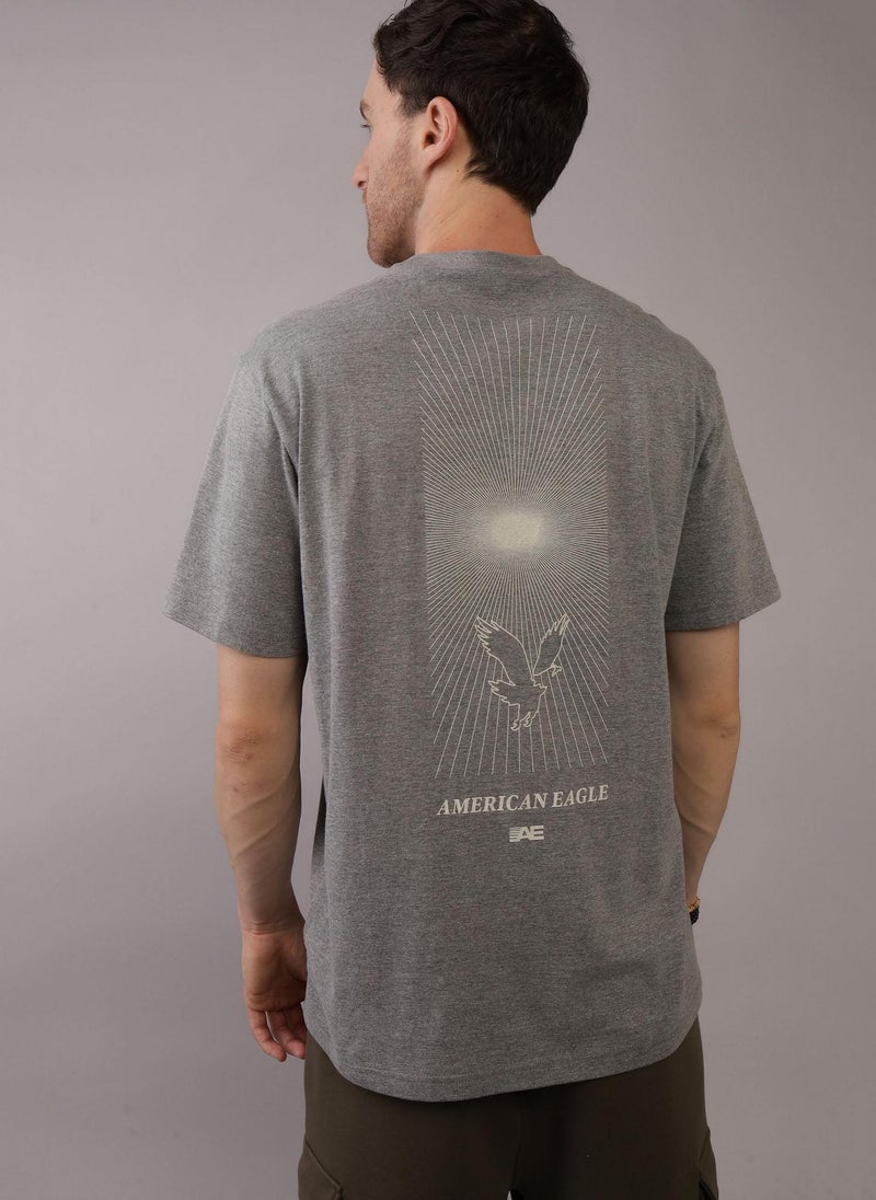 Graphic Crew Neck T-Shirt