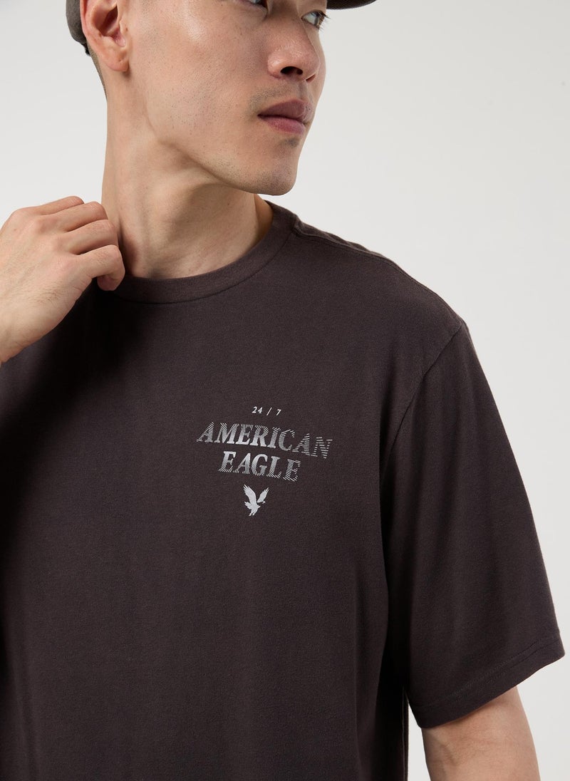 Graphic Logo Crew Neck T-Shirt