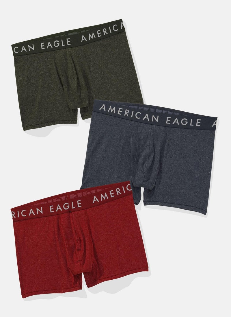 3-Pack Logo Band Boxers