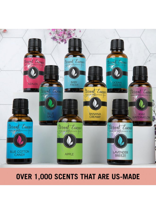 Floral Gift Set Of 6/10Ml Premium Grade Fragrance Oils Lavender Lilac Lillies Jasmine Plumeria Rose