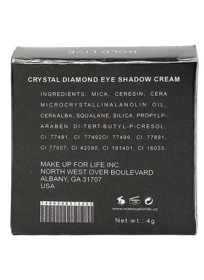 Crystal Diamond Eyeshadow Cream-501, Brown, 4 G