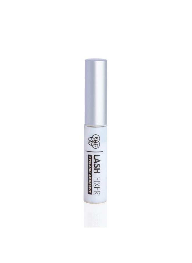 Lash Fixer (Eyelash Adhesive) Transparent | Waterproof & Quick-Dry Invisible Eye Lash Glue Works With Synthetic & Natural Fiber Lashes | Non-Toxic & Non-Allergic For All Skin Types