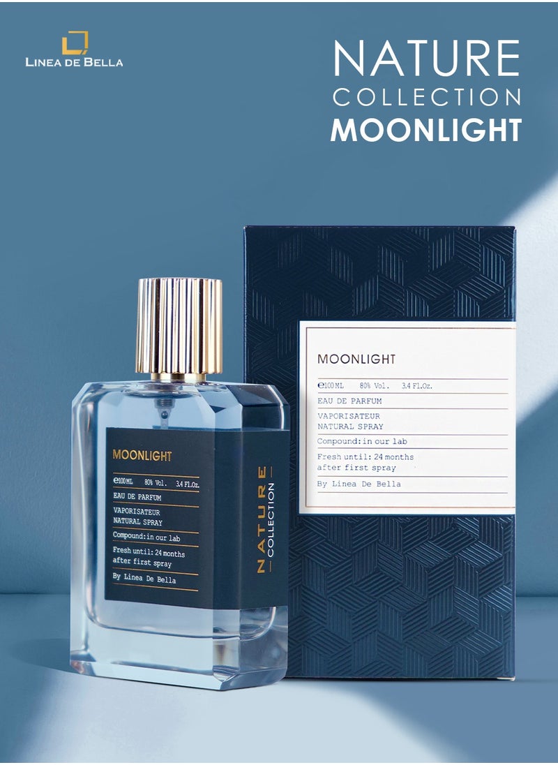 Perfume Nature Collection Moonlight 100 ml Long Lasting Perfume for Men  Lavender, Vanilla, Honey & Tobacco Scent