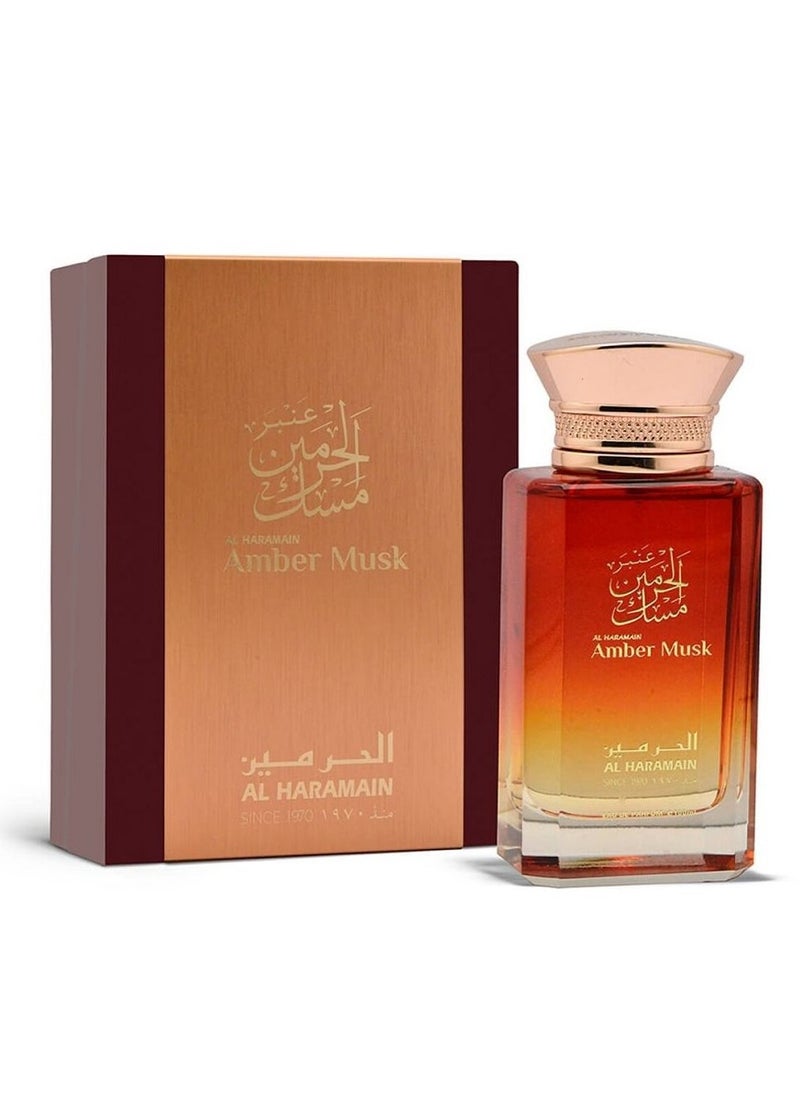 Amber Musk Perfume For Unisex EDP 100ml