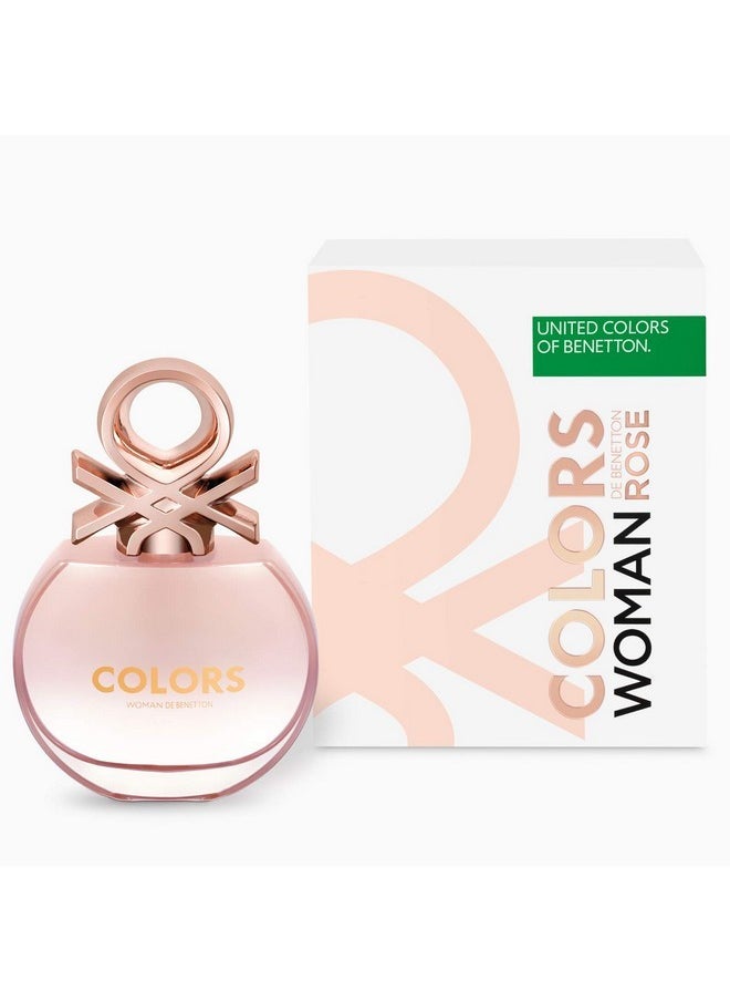 Colors De Benetton Women Rose By Benetton, Edt Spray 2.7 Oz