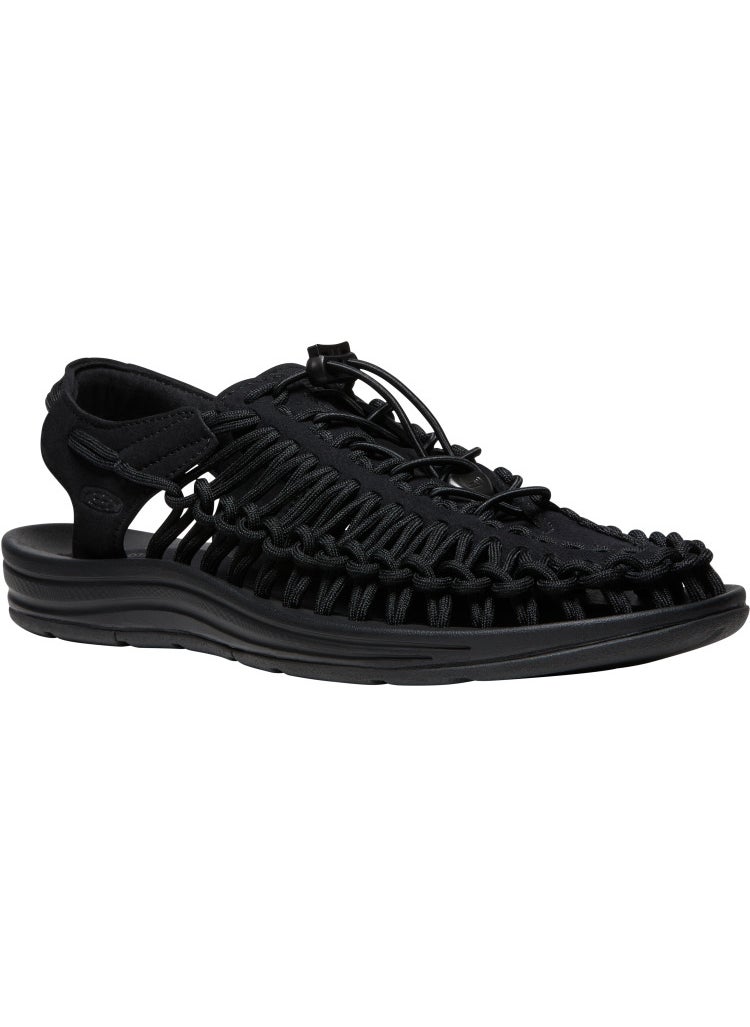 WOMEN UNEEK FLAT SANDALS BLACK/BLACK