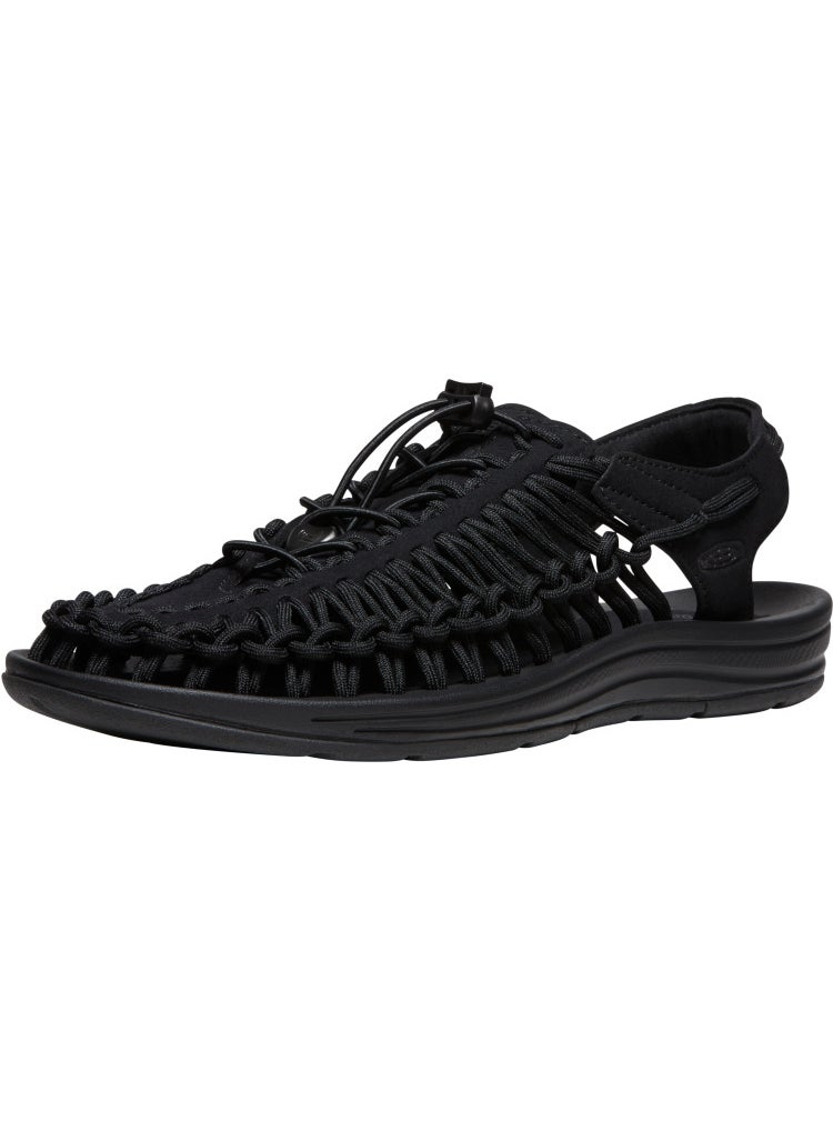 WOMEN UNEEK FLAT SANDALS BLACK/BLACK