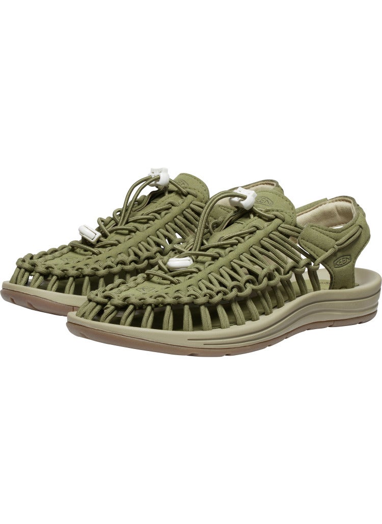 WOMEN UNEEK FLAT SANDALS OLIVE/SAFARI