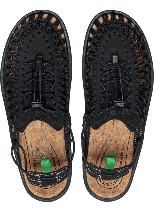 UNEEK II CONVERTIBLE X SANDALS BLACK/JOLLY GREEN