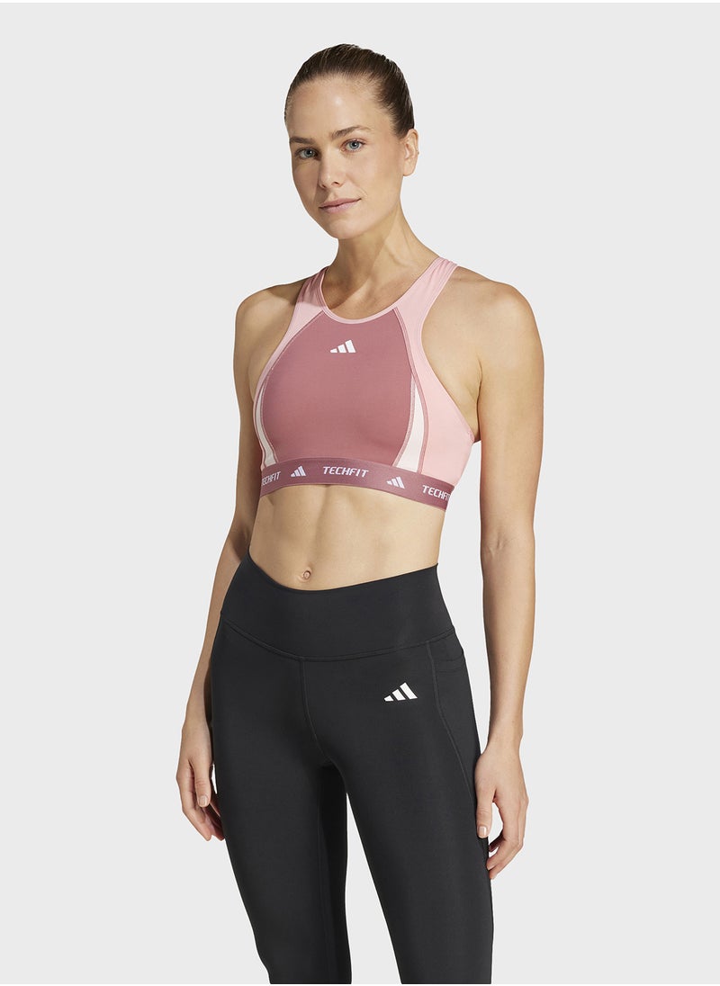 Techfit Colorblock Bra