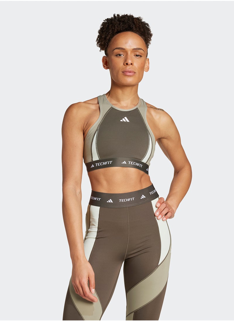 Techfit Colorblock Bra