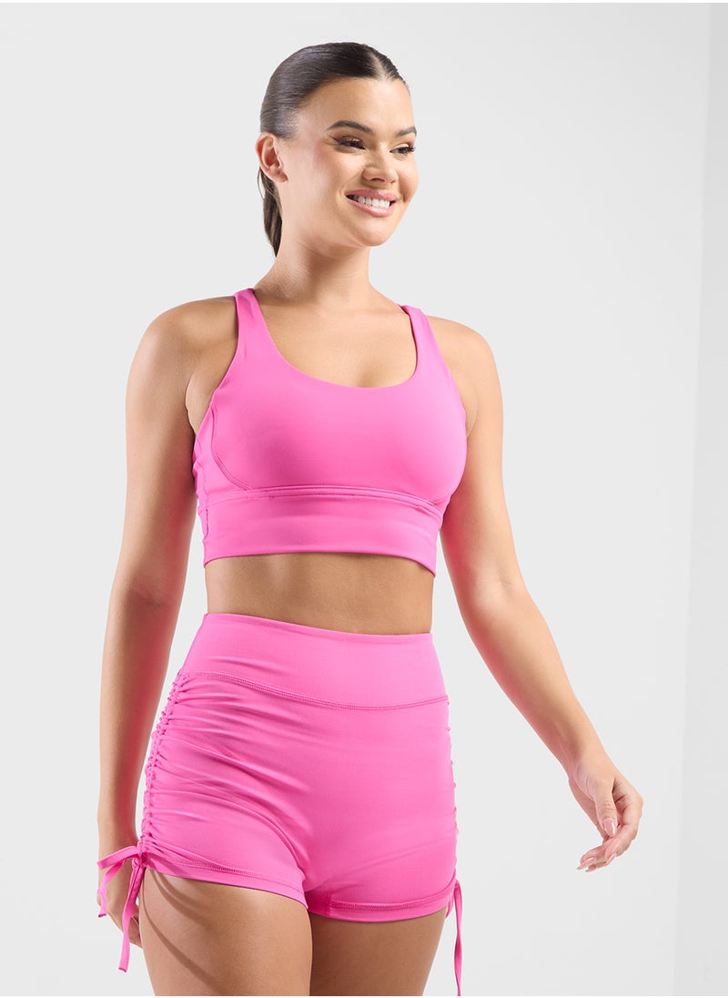 Strappy Medium Support Sports Bra