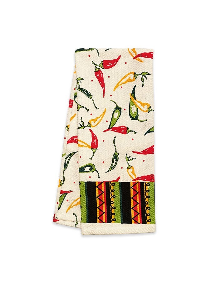 Southwestern Chili Pepper Kitchen Hand Towel (16