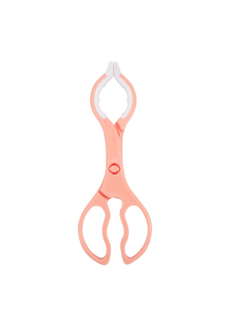 Multifunctional Heat-Resistant Baby Bottle Clamp Pink