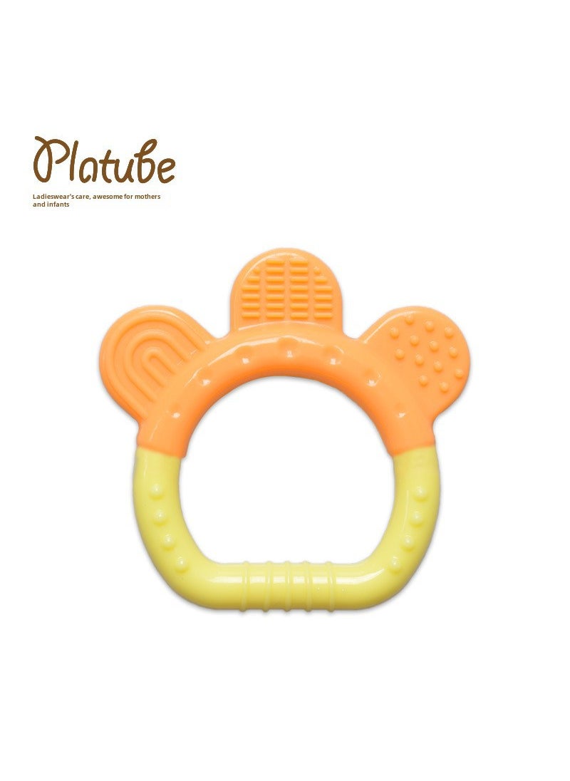 1 x 5 pcs Baby Teether Silicone Chew Toy Bell