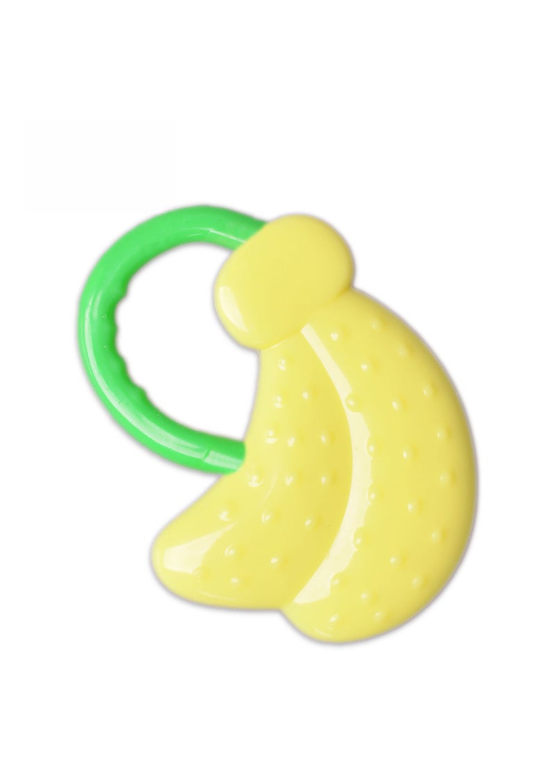 1 x 5 pcs Baby Teether Silicone Chew Toy Banana