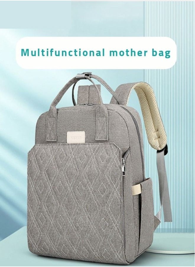 Capacity Multifunctional Baby Diapers Backpack with Fashionable Changing Station for Maternity Ideal Mummy Bag