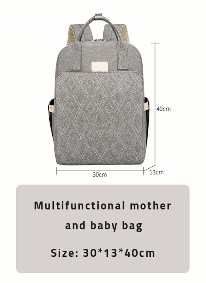 Capacity Multifunctional Baby Diapers Backpack with Fashionable Changing Station for Maternity Ideal Mummy Bag