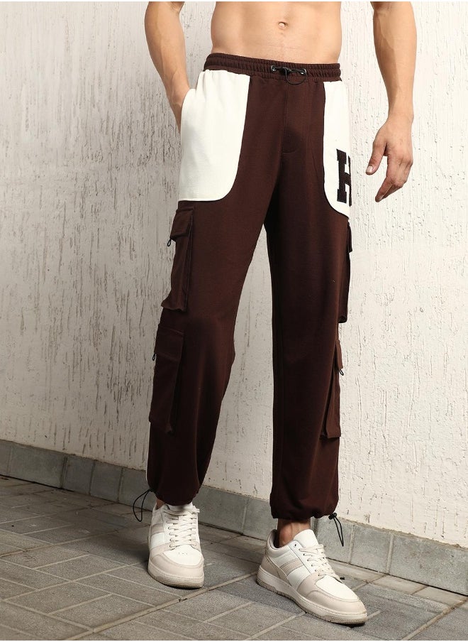 Men Brown Trousers